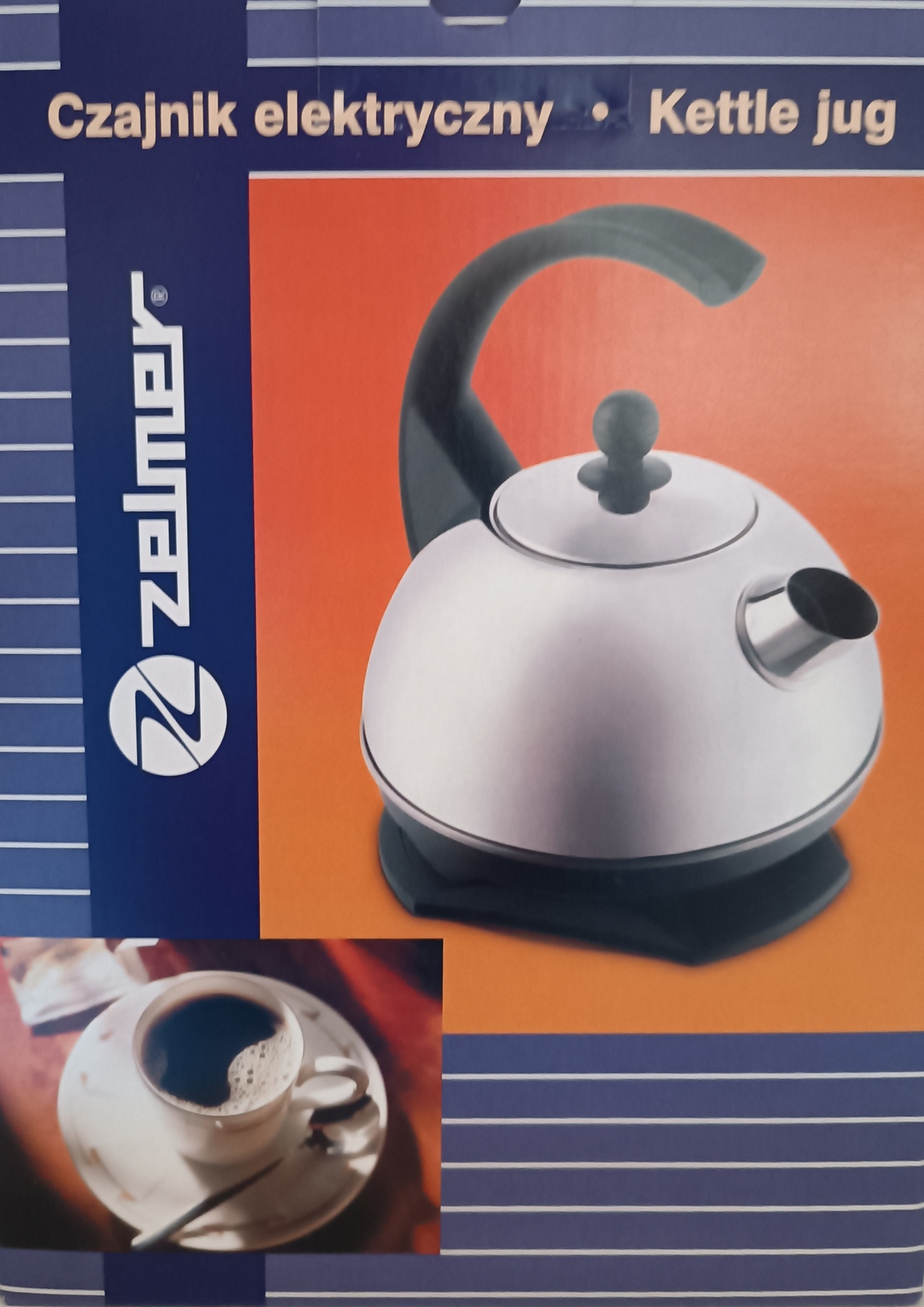 ZELMER VK 1,2 rychlovarná konvice nerez retro