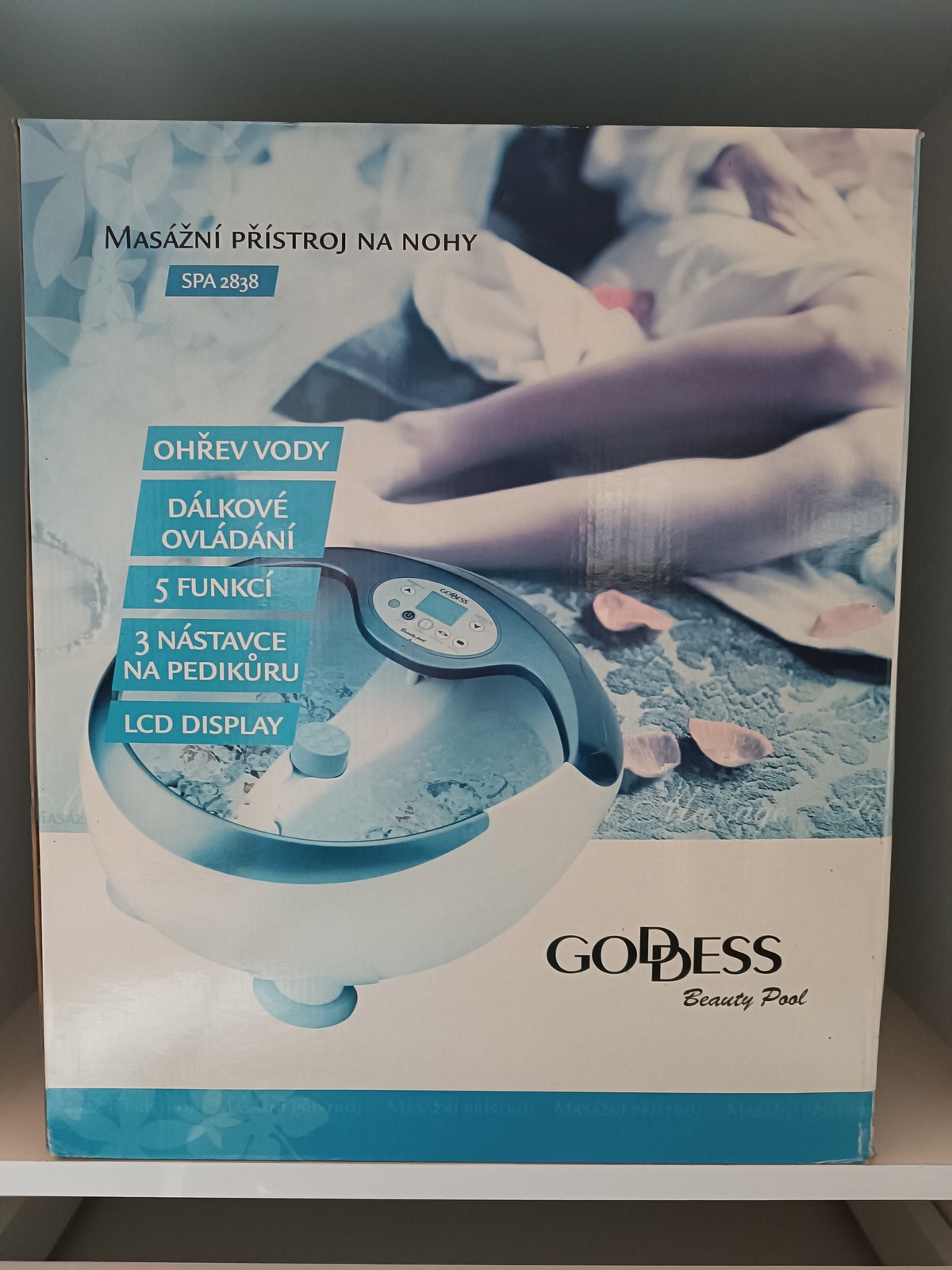GODDESS SPA 2838 masážní přístroj na nohy